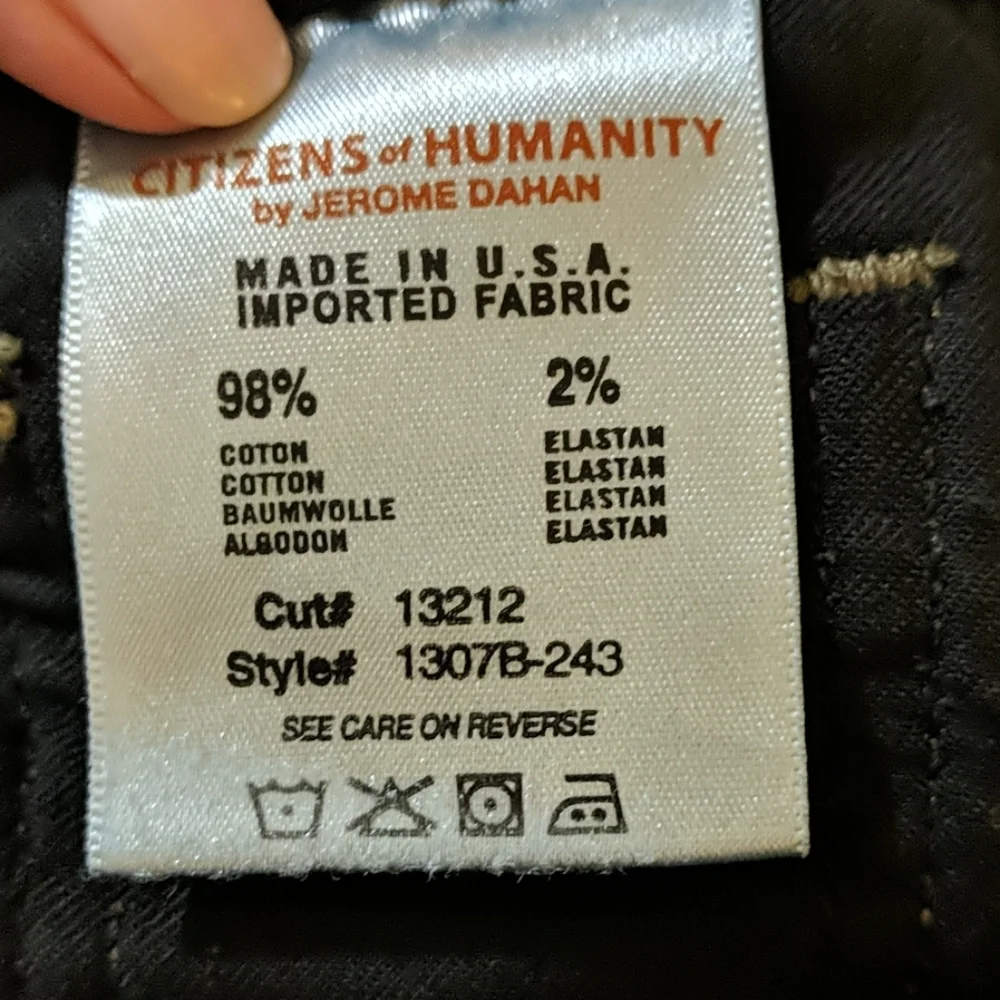 Citizens of Humanity C of H Amber Jeans Sz 25